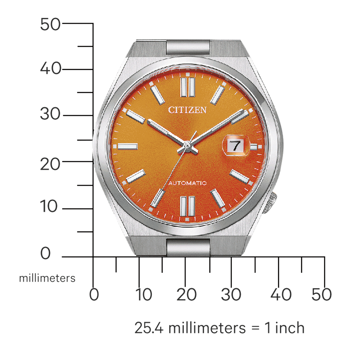 NJ0151-88Z Reloj Citizen Tsuyosa para caballero pulsera de metal