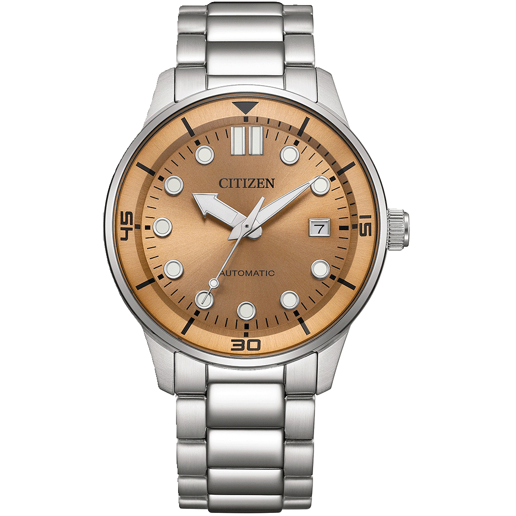 NJ0191-83X Reloj Citizen Mechanical de hombre correa de metal