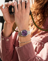 NJ0200-50W Reloj Bulova Tsuyosa Automático de mujer pulsera de metal
