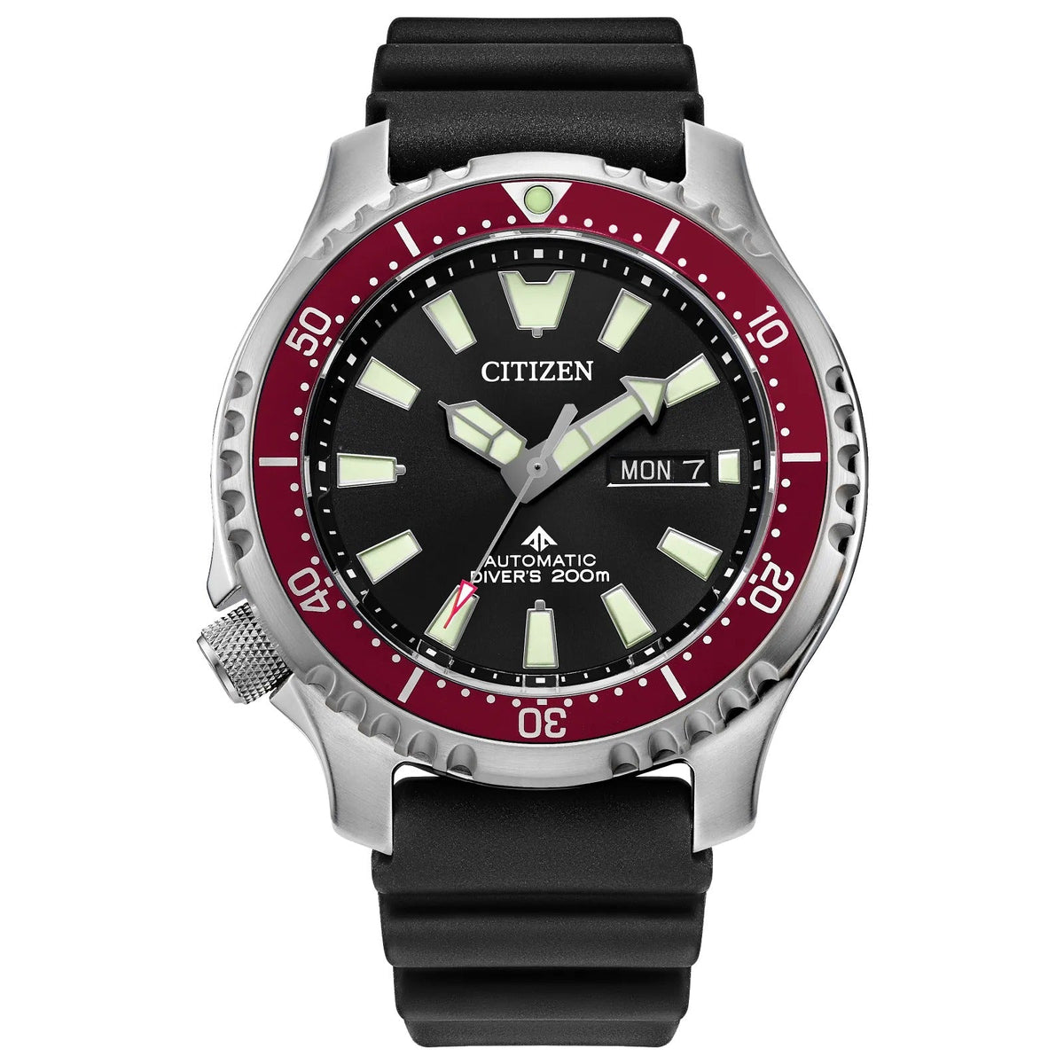 NY0156-04E Reloj Citizen Promaster para caballero pulsera de caucho
