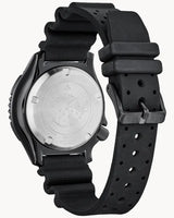 NY0158-09L Reloj Citizen para caballero pulsera de caucho