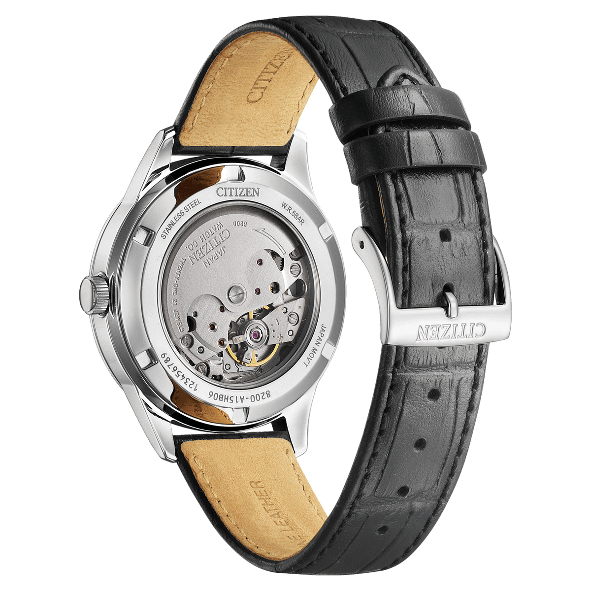 NY4058-01E Reloj Citizen de automático de hombre pulsera de cuero