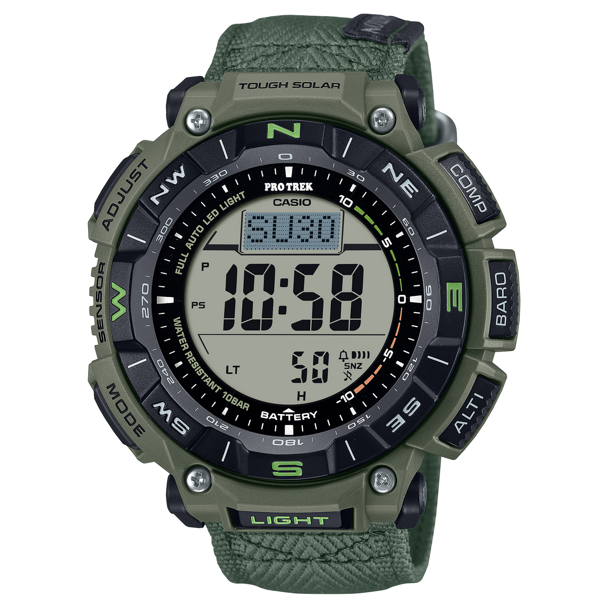 PRG-340 Reloj G-Shock de caballero pulsera de tela
