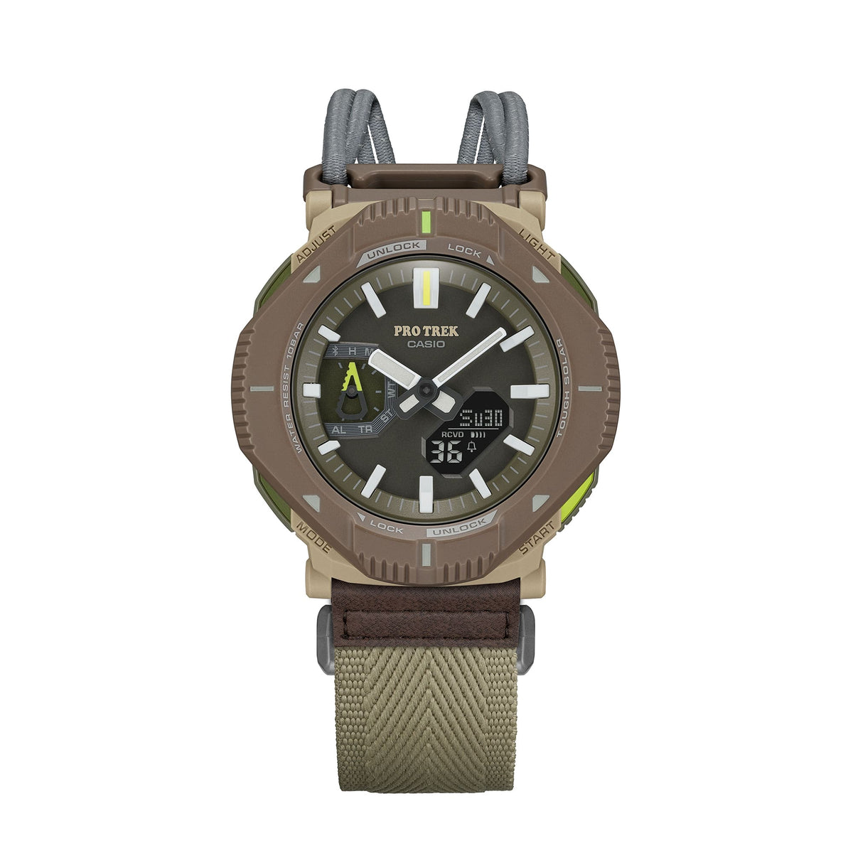 PRJ-B001B Casio ProTrek pulsera de tela unisex