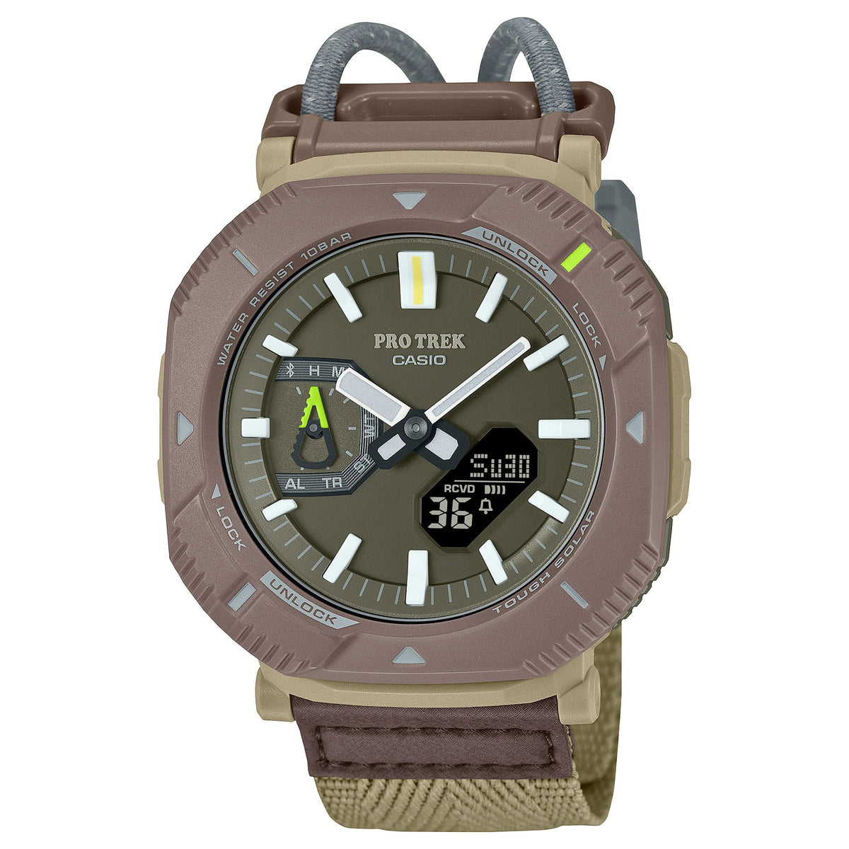 PRJ-B001B Casio ProTrek pulsera de tela unisex