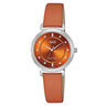 Q27B QQ Reloj para Mujer Pulsera de Cuero Análogo