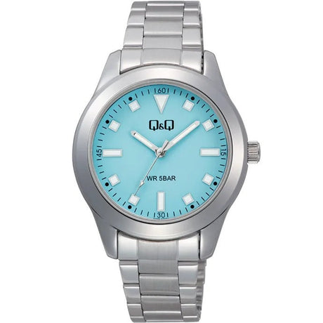 Q35B Reloj QQ Análogo para Señorita Banda de Acero Inoxidable