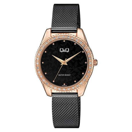 QZ59J Reloj QQ Análogo para Mujer Pulsera Mesh