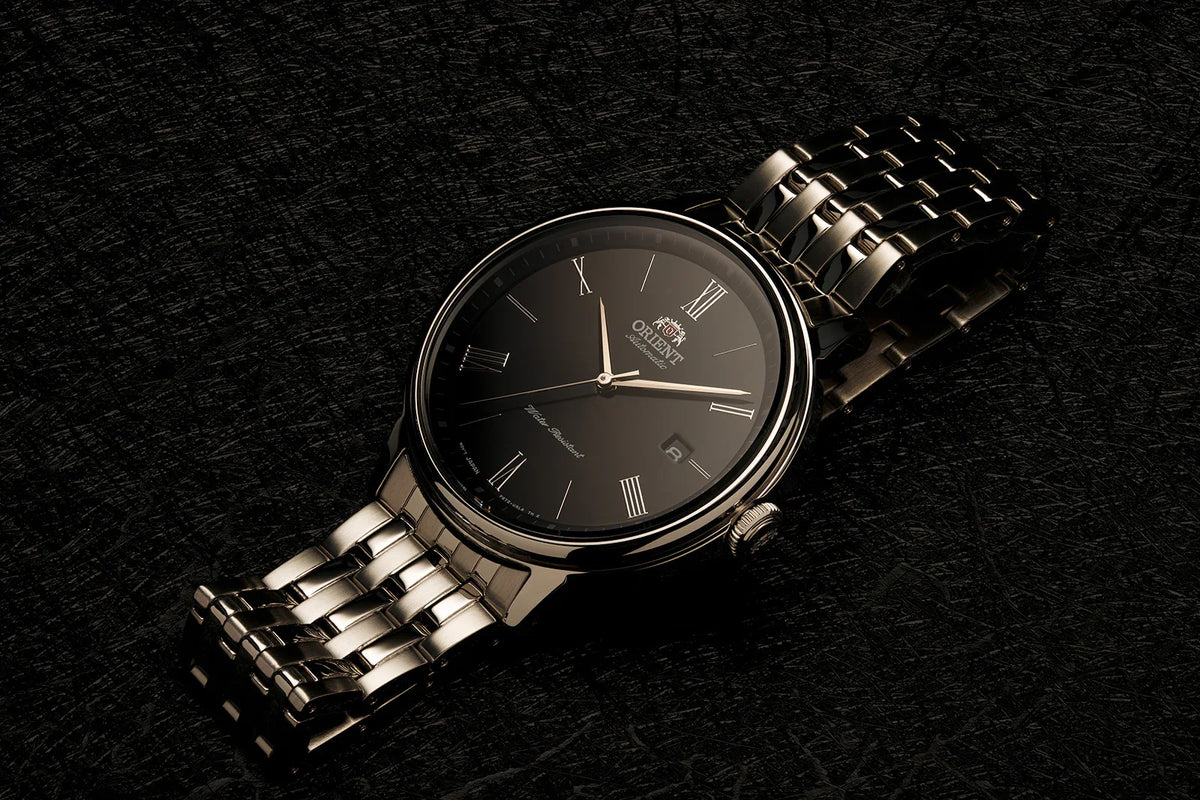 RA-AC0J02B Orient Contemporary de hombre pulsera de metal