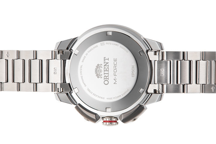 RA-AC0L07L Reloj Orient para caballero pulsera de acero inoxdable