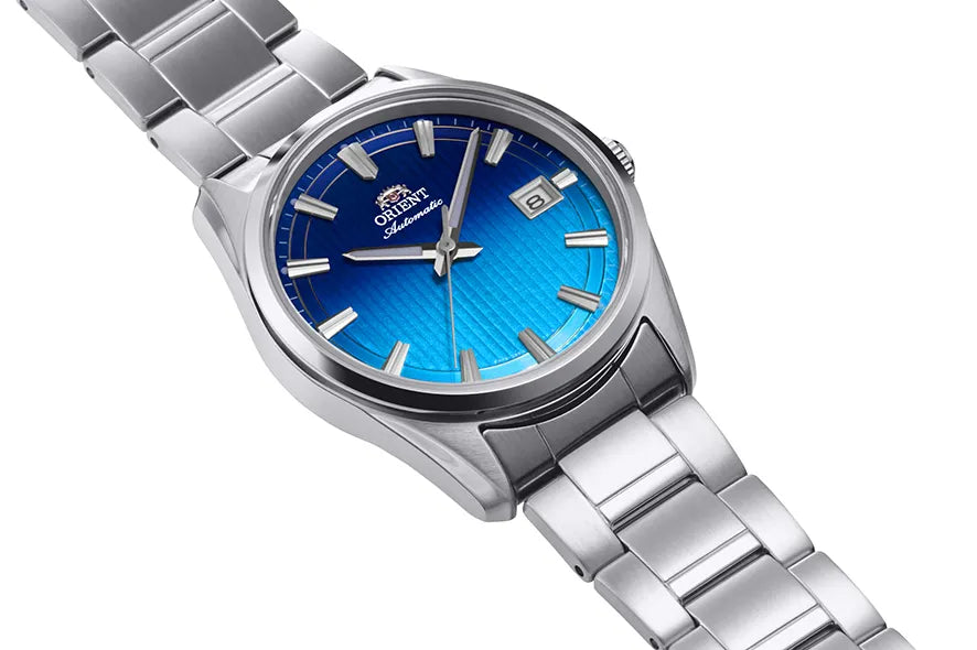 RA-AC0R09L Reloj Orient Stretto Date de hombre correa de metal