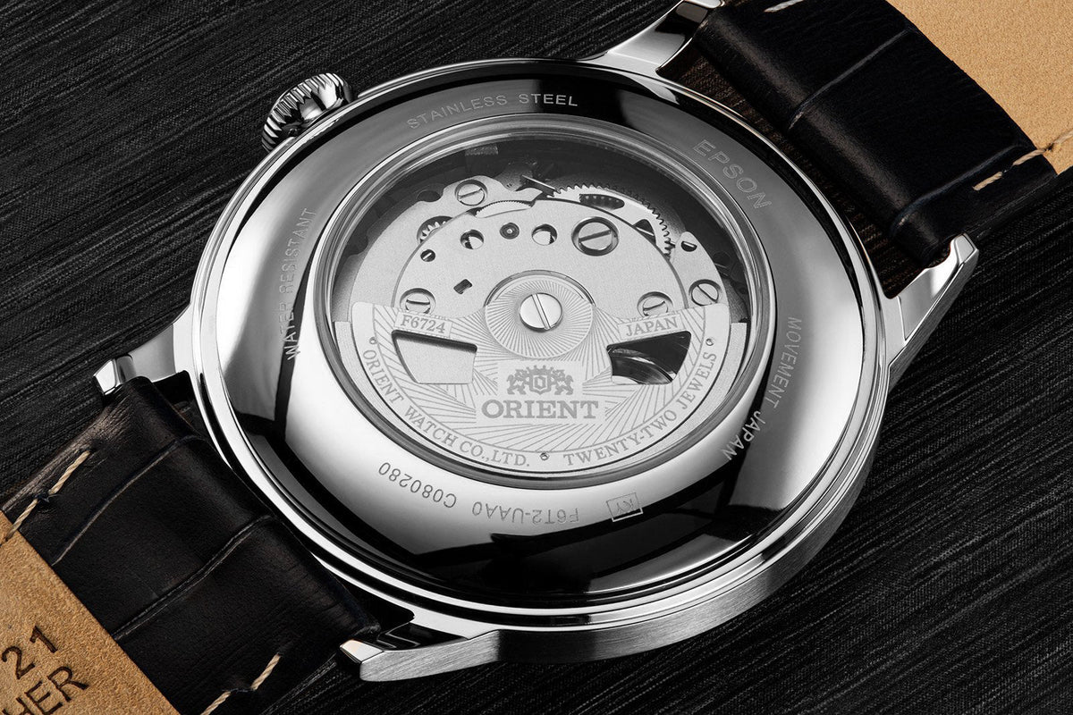 RA-AG0005L Reloj Orient para Caballero pulsera de cuero