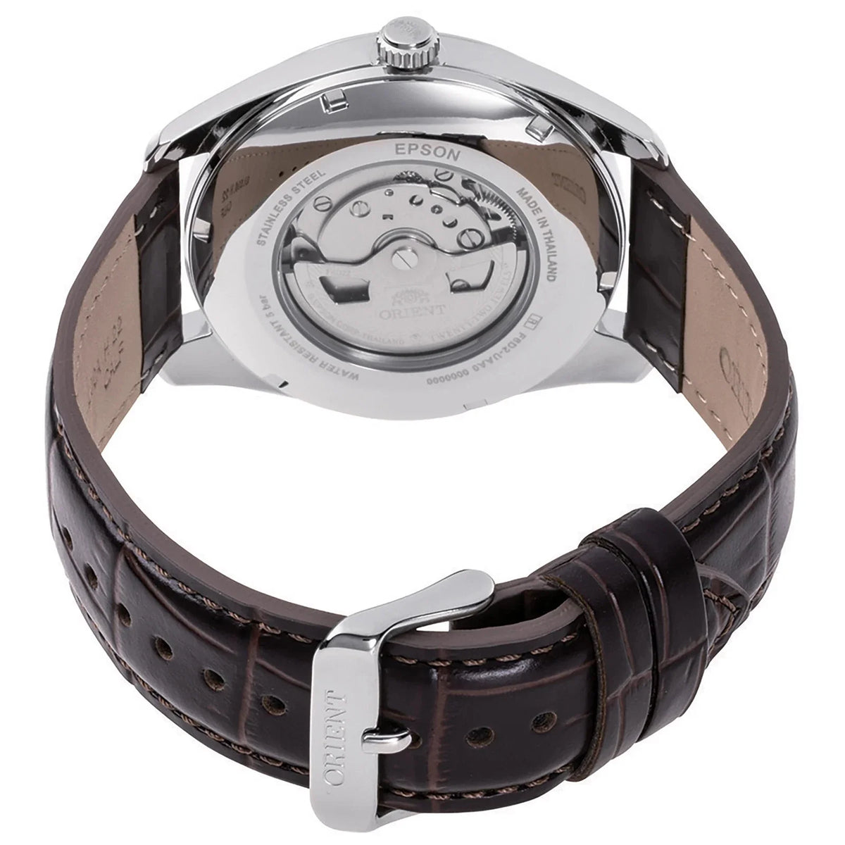 RA-BA0005S Orient Calendar Reloj de caballero correa de piel