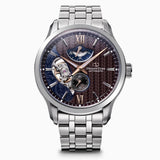 RE-AV0B02Y Reloj Orient Star Layered Skeleton de hombre correa de metal
