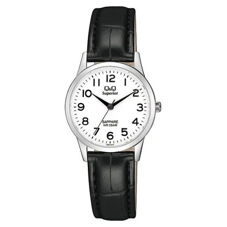 S281J Reloj QQ para Dama pulsera de cuero