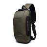 Mochila Bandolera Antirrobo Ozuko Unisex Modelo 9223L