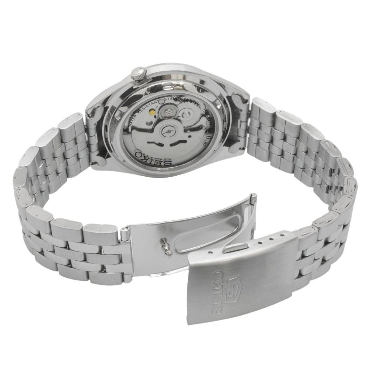 SNKL15K1 Seiko 5 reloj de hombre correa de acero inoxidable
