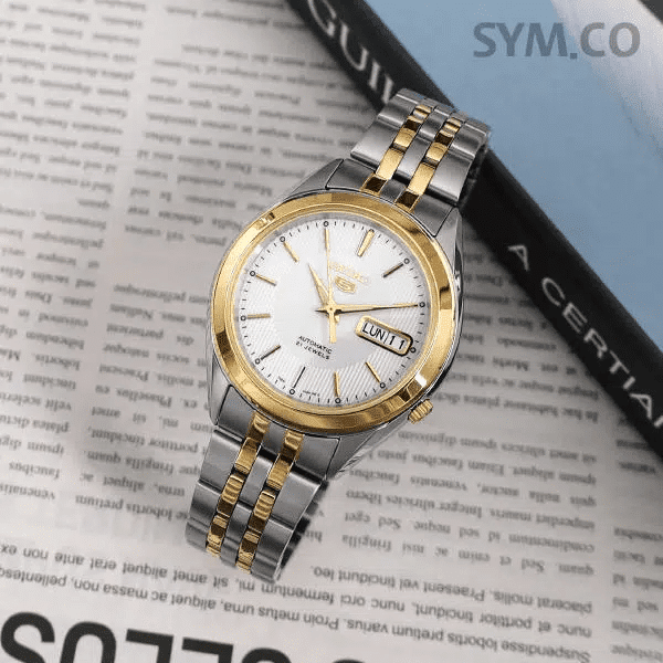 SNKL24K1 Reloj Seiko Análogo para Hombre Pulsera de Acero Inoxidable