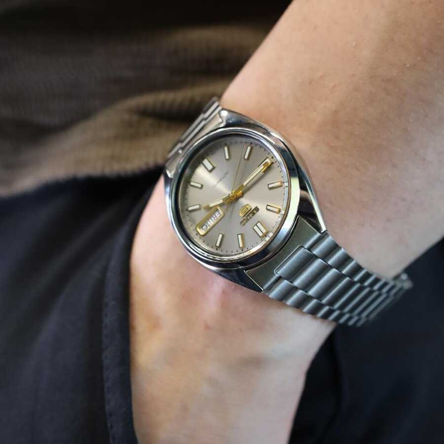 SNXS75K1 Reloj Seiko Serie 5 de caballero pulsera de metal