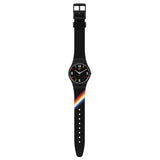 SO28B705 Reloj Black Carousel Squares de hombre correa de resina