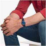 SO28N110 Reloj Swatch LA Night Blue de hombre correa de resina
