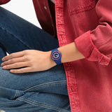 SO28N703 Reloj Swatch Blue to Basic Unisex correa de resina