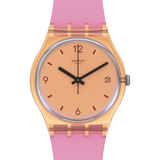 SO28O401 Reloj Swatch Coral Dreams unisex banda de caucho