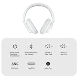 SOUNFII Q20 Audifonos de tipo diadema Tronsmart con cancelación de ruido activa Bluetooth