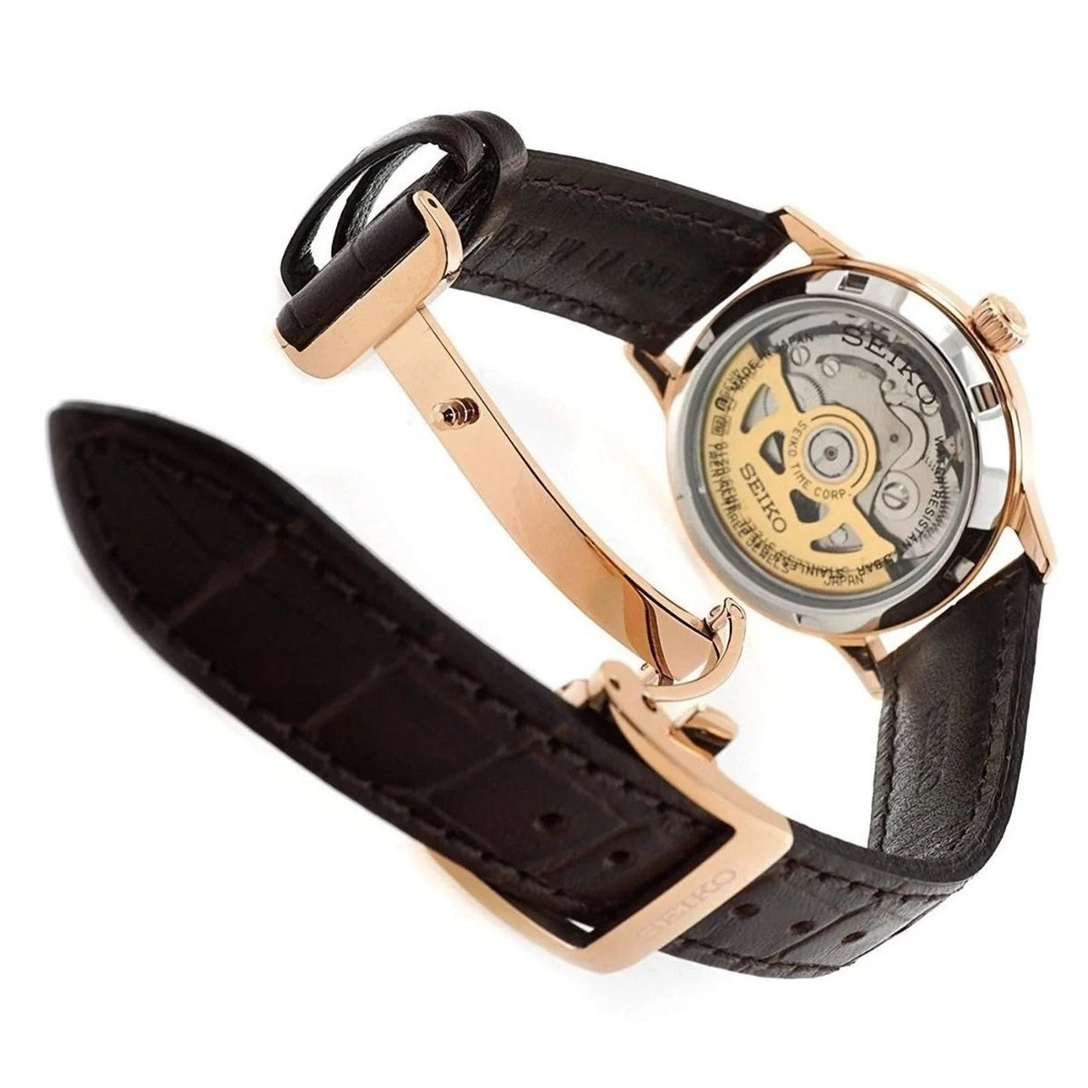 SRP852J1 Reloj Seiko Presage de dama correa de piel