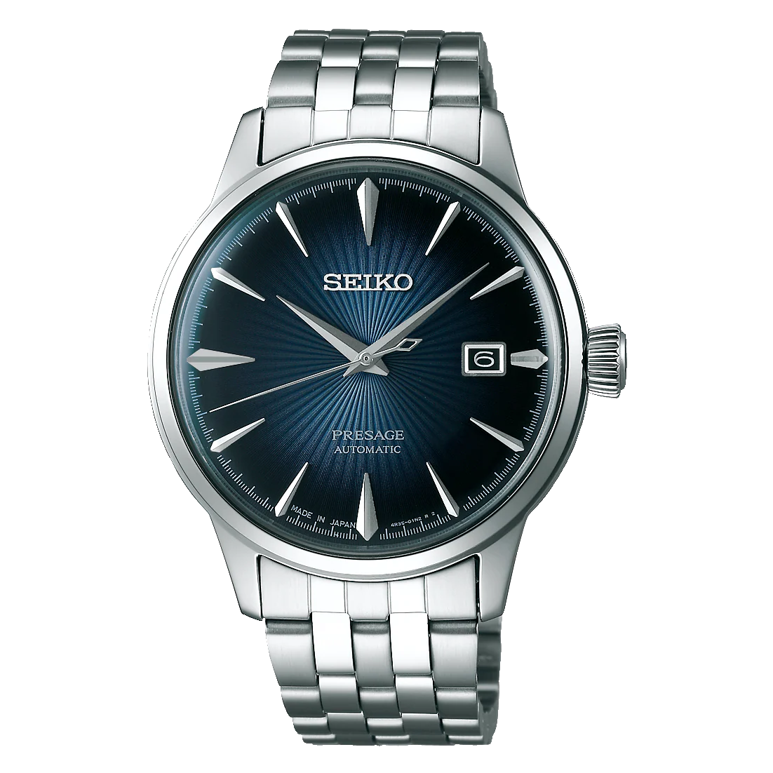 SRPB41J1 Reloj Seiko Presage de hombre pulsera de metal 40 mm
