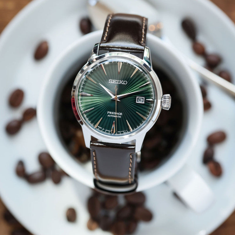 SRPD37J1 Reloj Seiko Presage Cocktail Time de caballero pulsera de piel