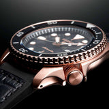 SRPD76K1 Reloj Seiko para caballero pulsera de cuero