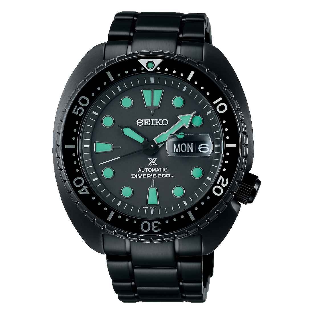 SRPK43K1 Reloj Seiko Prospex Black Series de hombre correa de metal