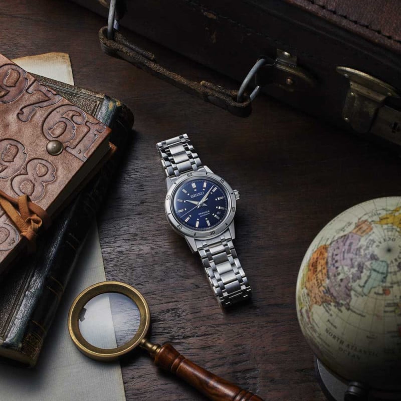 SRPL07J1 Reloj Seiko Presage de caballero correa de metal