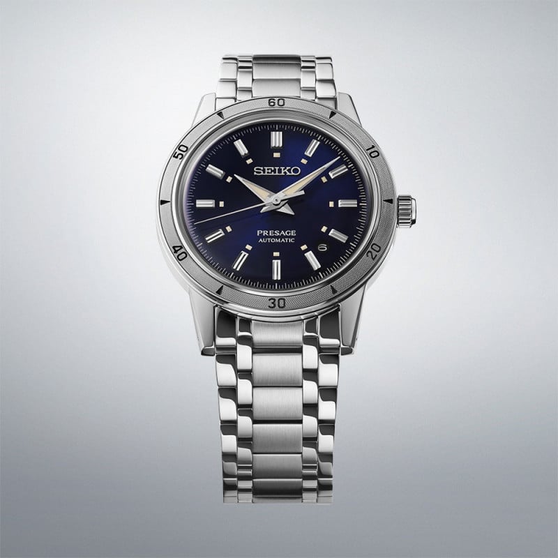 SRPL07J1 Reloj Seiko Presage de caballero correa de metal