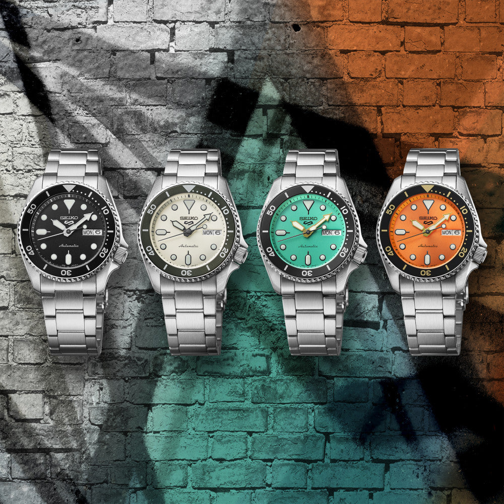 SRPL33K1 Reloj Seiko 5 Series para caballero pulsera de metal