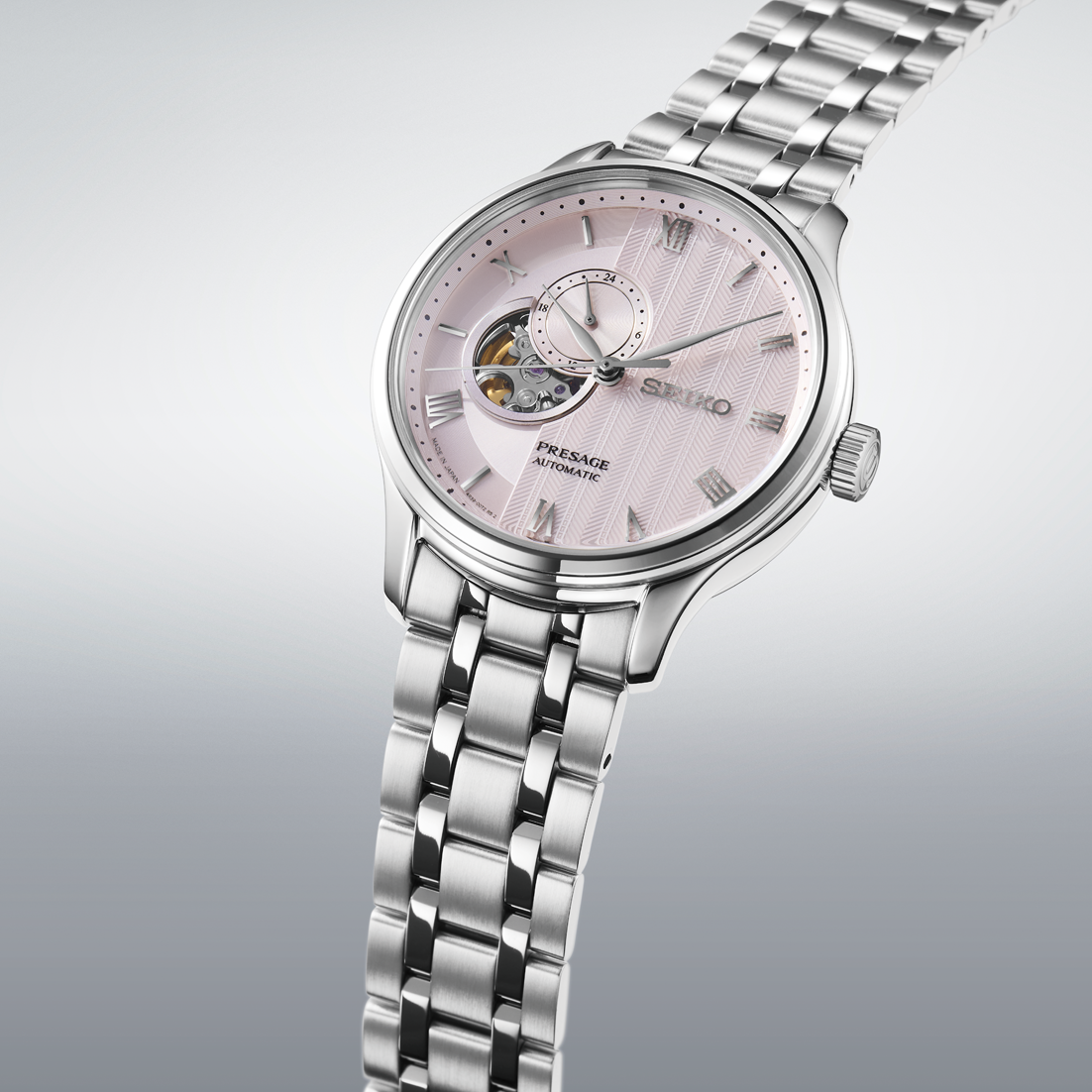 SSA465J1 Reloj Seiko Presage de hombre pulsera de metal 42 mm
