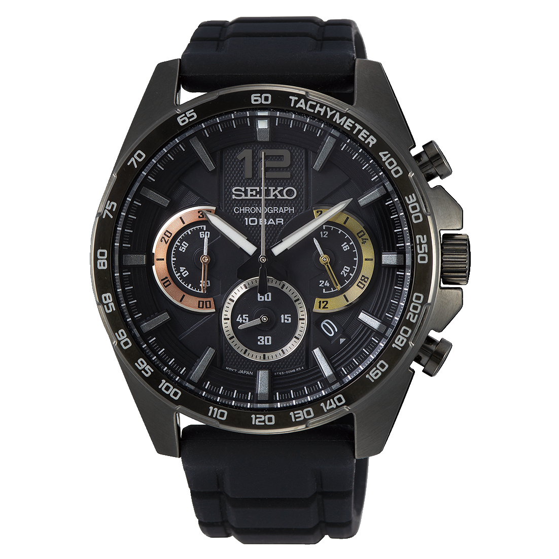 SSB349P1 Reloj Seiko Conceptual de hombre pulsera de caucho