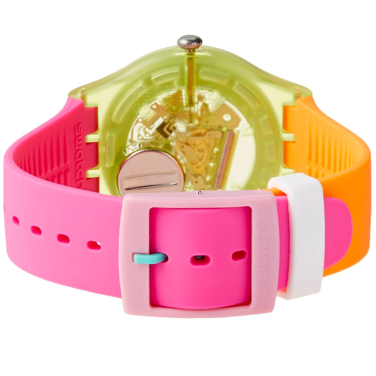 SUOJ101 Reloj Swatch Color Palette unisex pulsera de caucho