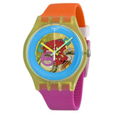 SUOJ101 Reloj Swatch Color Palette unisex pulsera de caucho