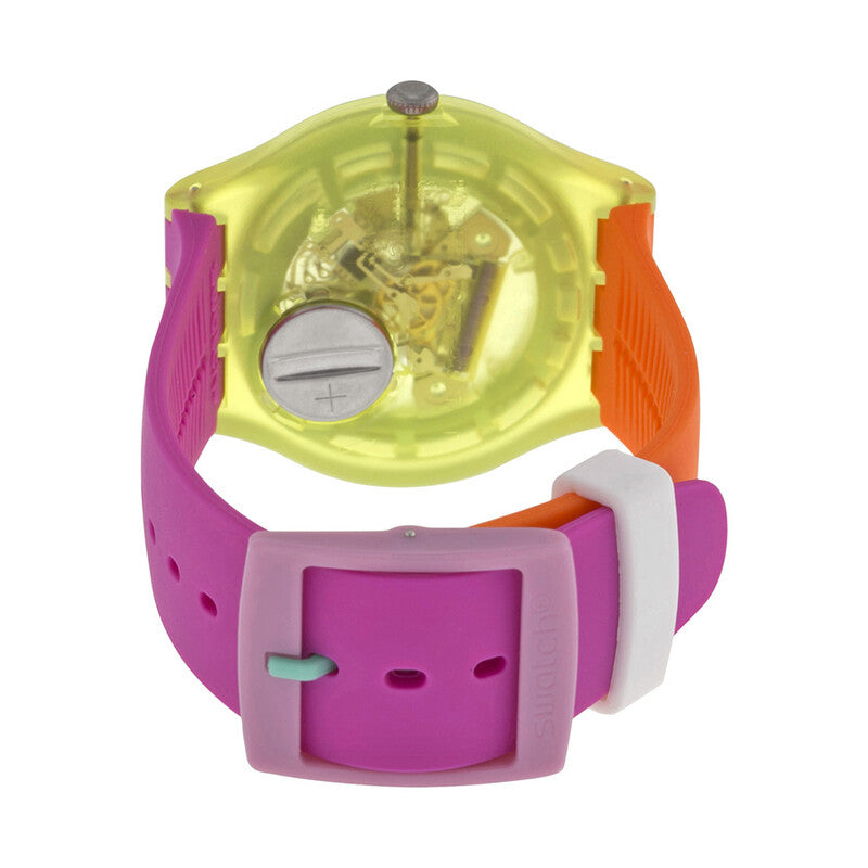 SUOJ101 Reloj Swatch Color Palette unisex pulsera de caucho