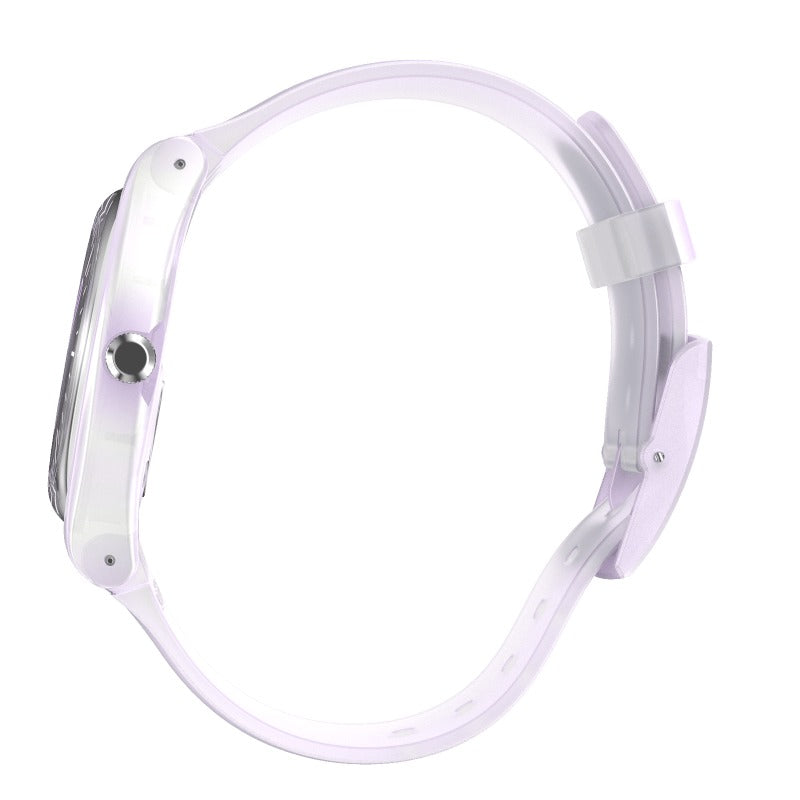 SUOK155 Reloj Swatch Pink Mist de dama correa de silicona