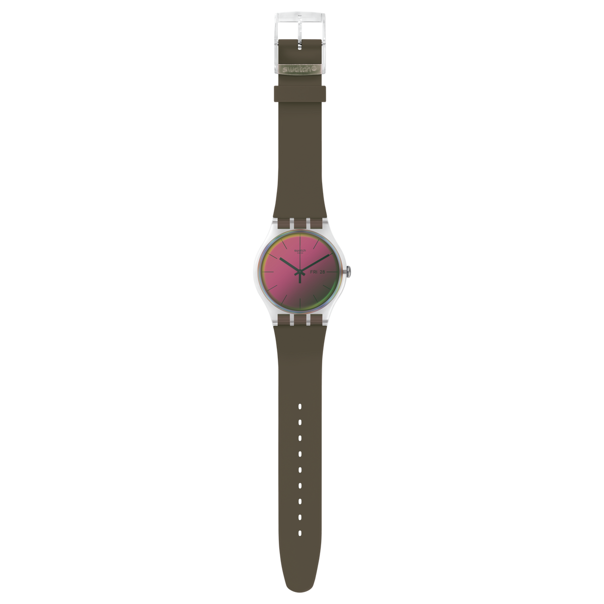 SUOK714 Reloj Swatch Polarmy unisex correa de resina