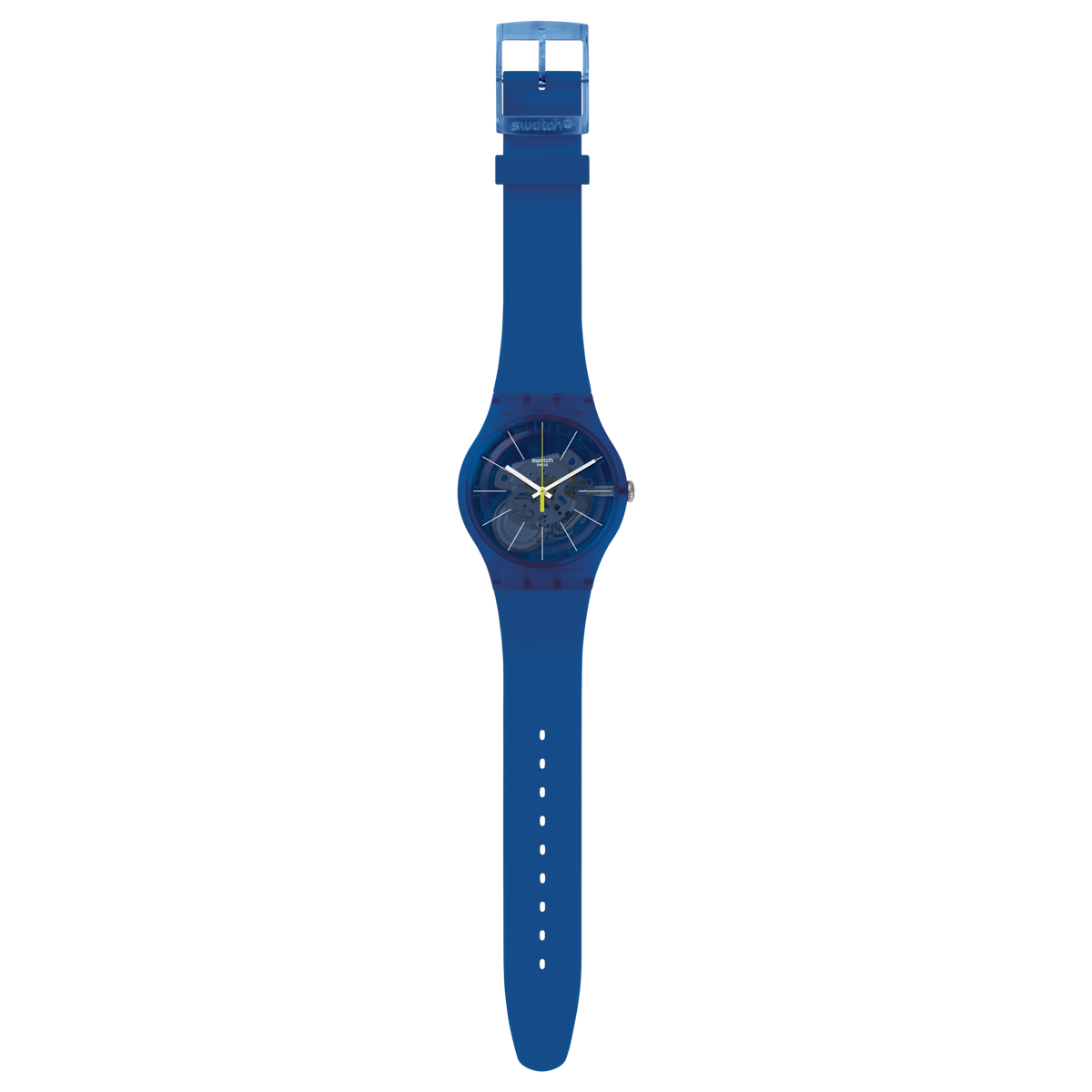 SUON142  Reloj Swatch Blue Sirup de hombre pulsera de caucho
