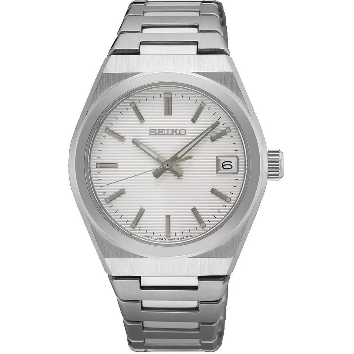 SUR573P1 Reloj Seiko Essentials de dama banda de metal 34 mm