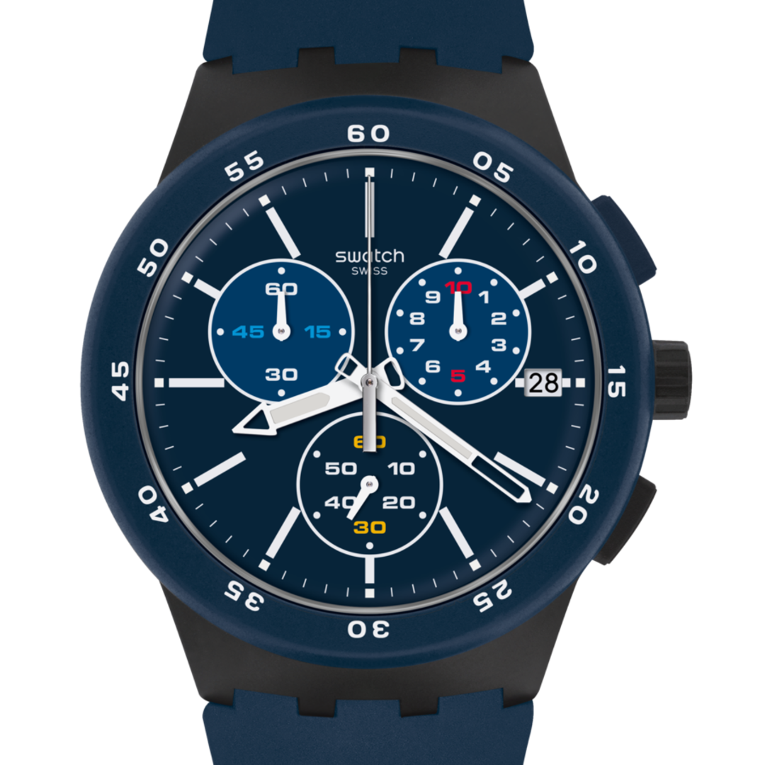 SUSB417 Reloj Swatch de hombre correa de caucho