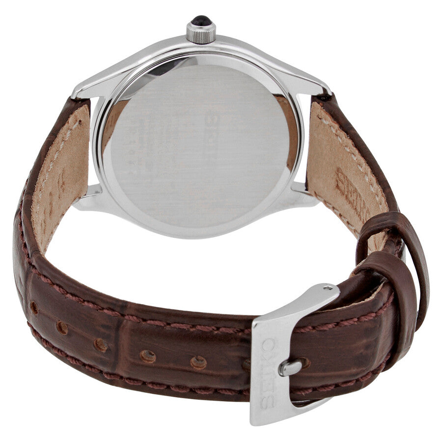 SWR071P1 Reloj Seiko Classic de dama pulsera de cuero 29 mm