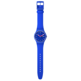 SO29N705 Reloj Swatch Cobalt Disco de hombre pulsera de resina