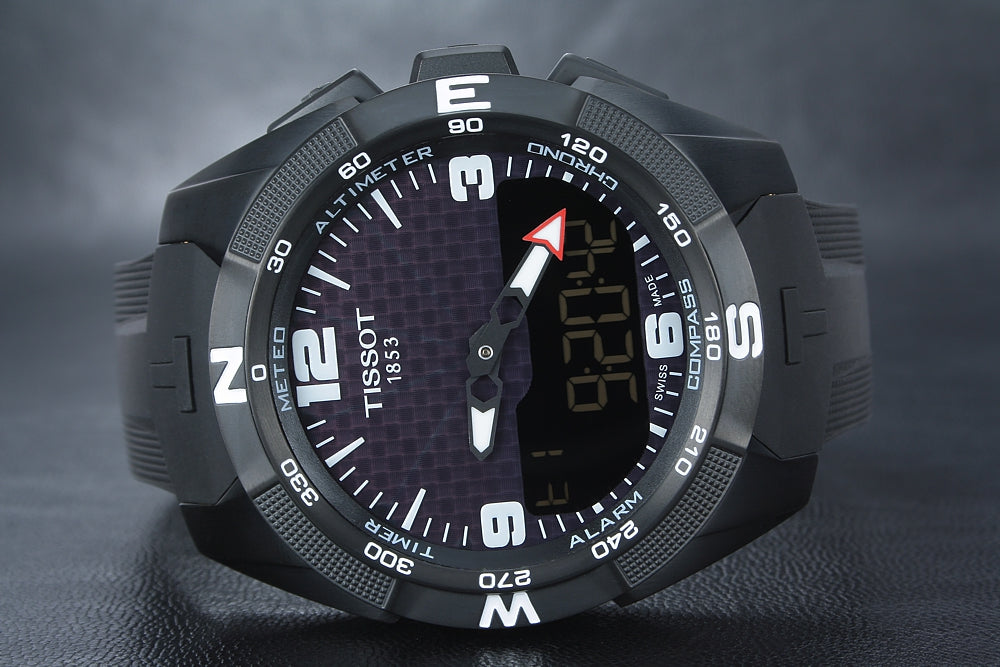 T091.420.47.057.01 Reloj Tissot T-Touch Solar de hombre correa de silicona