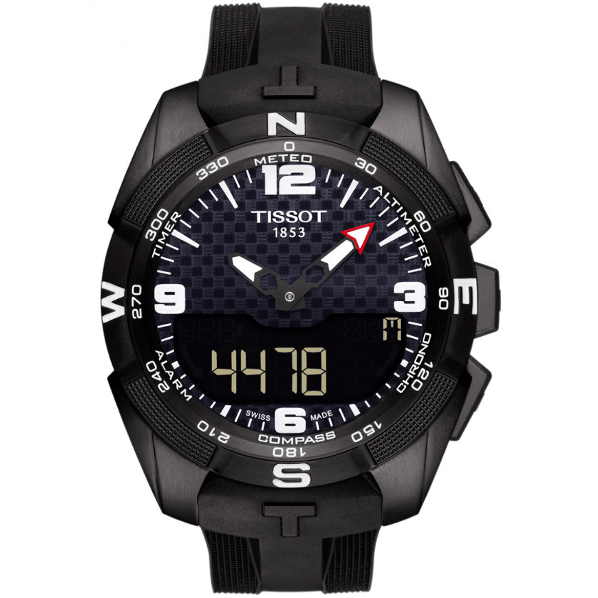T091.420.47.057.01 Reloj Tissot T-Touch Solar de hombre correa de silicona